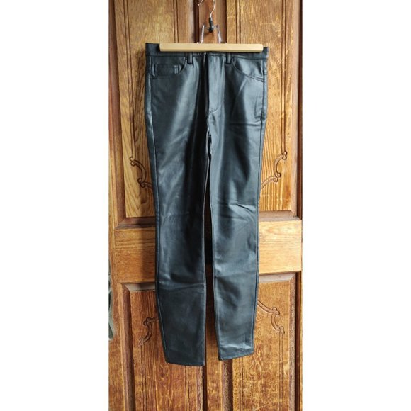 Zara Faux Leather Pants - Picture 1 of 3